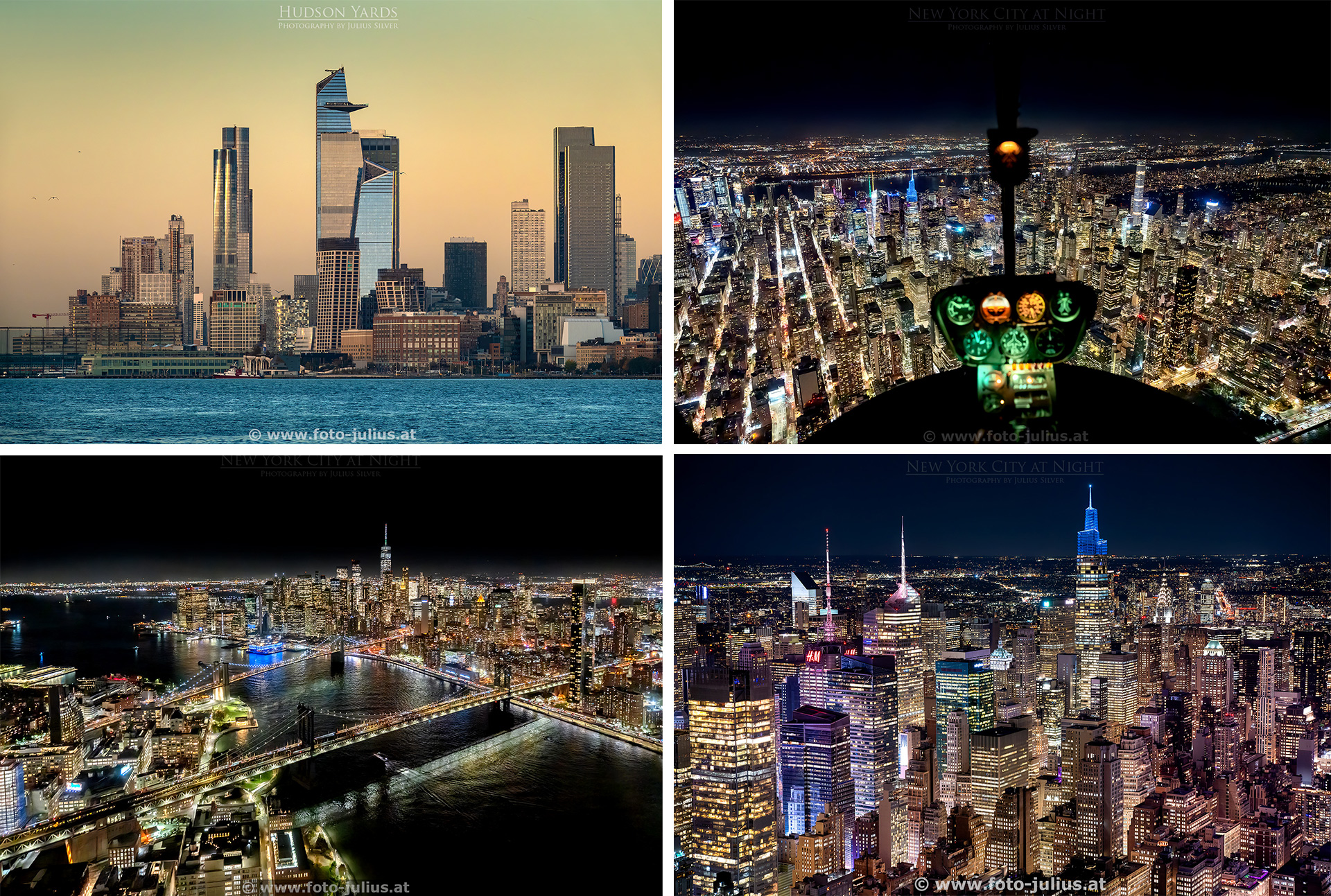Skyline von NY-Manhattan.